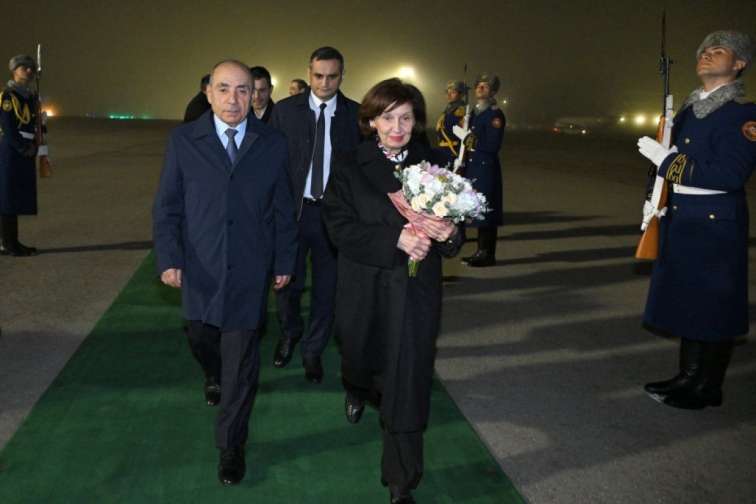 Şimali Makedoniya prezidenti Bakıda - FOTO