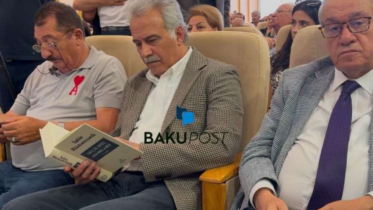 Sabir Rüstəmxanlının "Seçilmiş əsərləri" təqdim olundu - FOTOLAR 